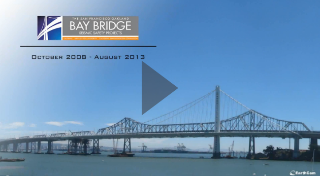 San Francisco-Oakland Bay Bridge Construction Time-Lapse